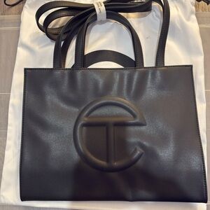 Telfar Classic Black Tote Bag